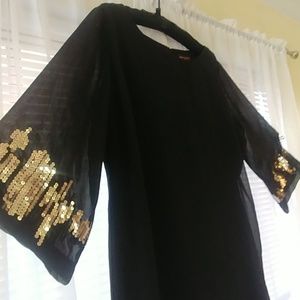 New Black Dana Buckman dress.